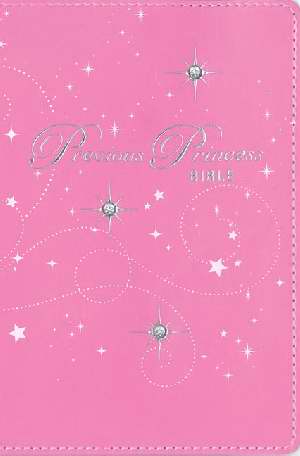 NIrV Precious Princess Bible Pink Sparkle DuoTone - ZonderKidz